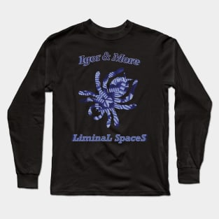 Igor & More Tarantula Liminal Stairs Misty Haze Long Sleeve T-Shirt